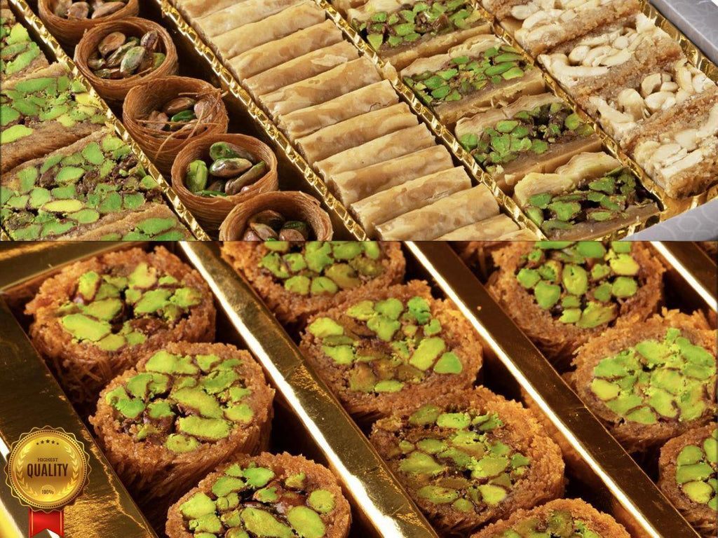 Pistachio Mabroumeh (700g) مبرومة بالفستق الحلبي
