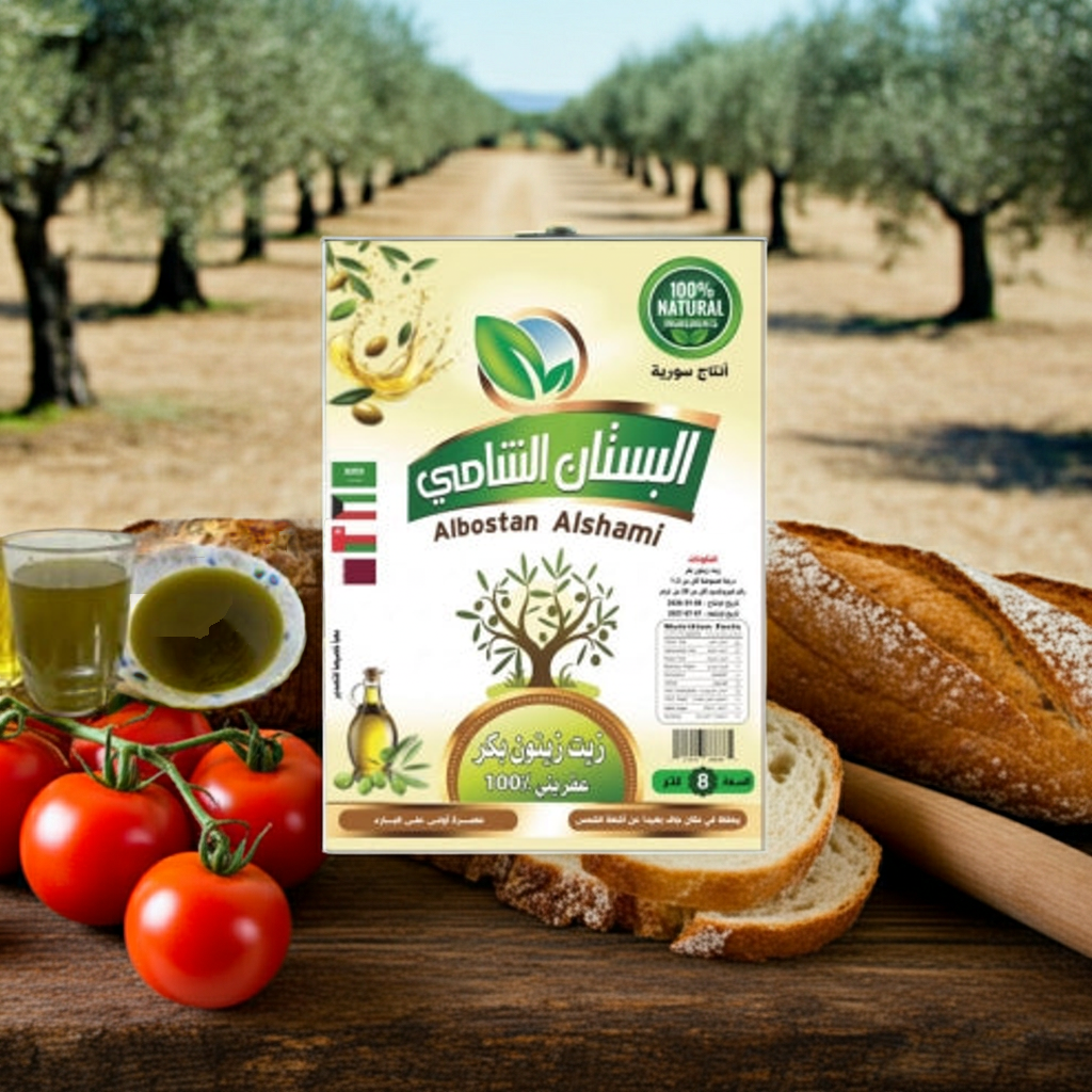 Olive Oil Extra Virgin  8 L زيت زيتون بكر ممتاز