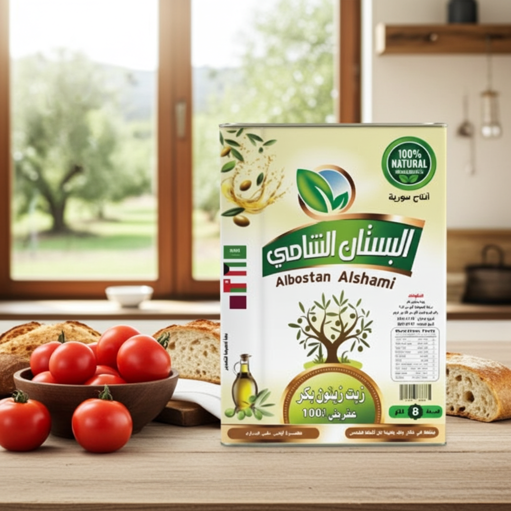 Olive Oil Extra Virgin  8 L زيت زيتون بكر ممتاز